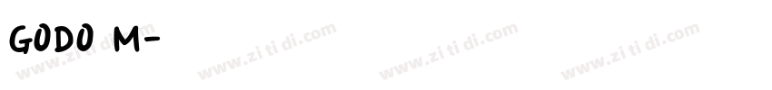 GODO M字体转换